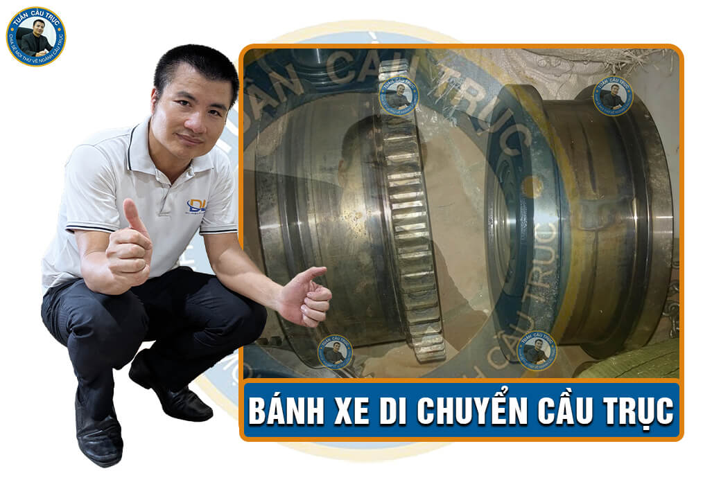 Bánh xe di chuyển cầu trục Bánh xe di chuyển cầu trục