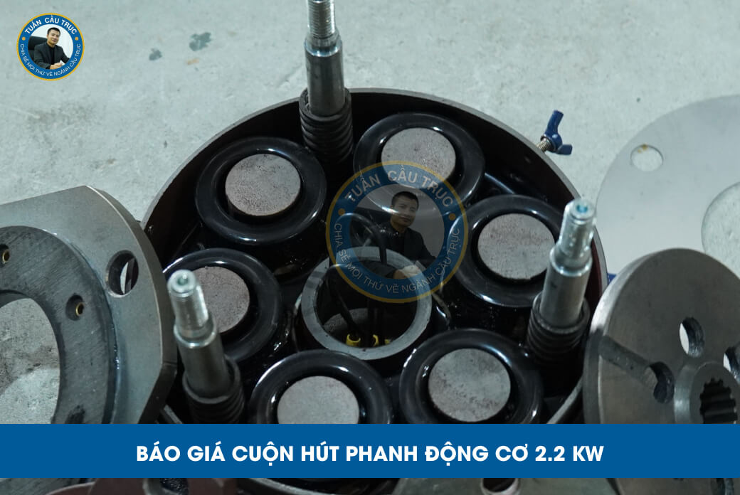 Báo giá cuộn hút phanh động cơ 2.2 kW Báo giá cuộn hút phanh động cơ 2.2 kW