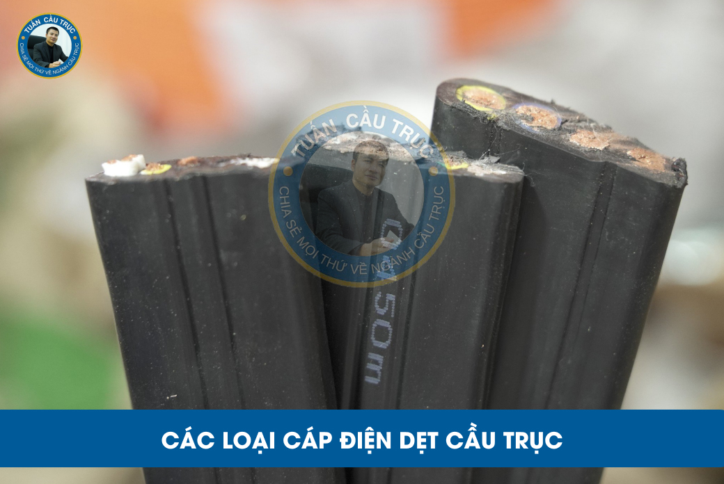 Các loại cáp điện dẹt cầu trục Các loại cáp điện dẹt cầu trục