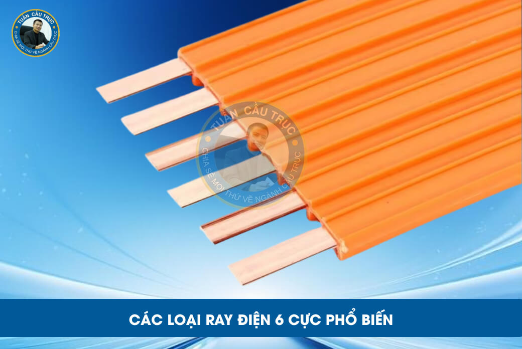 Các loại ray điện 6 cực phổ biến Các loại ray điện 6 cực phổ biến