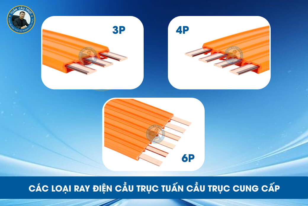 Các loại ray điện cầu trục Tuấn Cầu Trục cung cấp Các loại ray điện cầu trục Tuấn Cầu Trục cung cấp