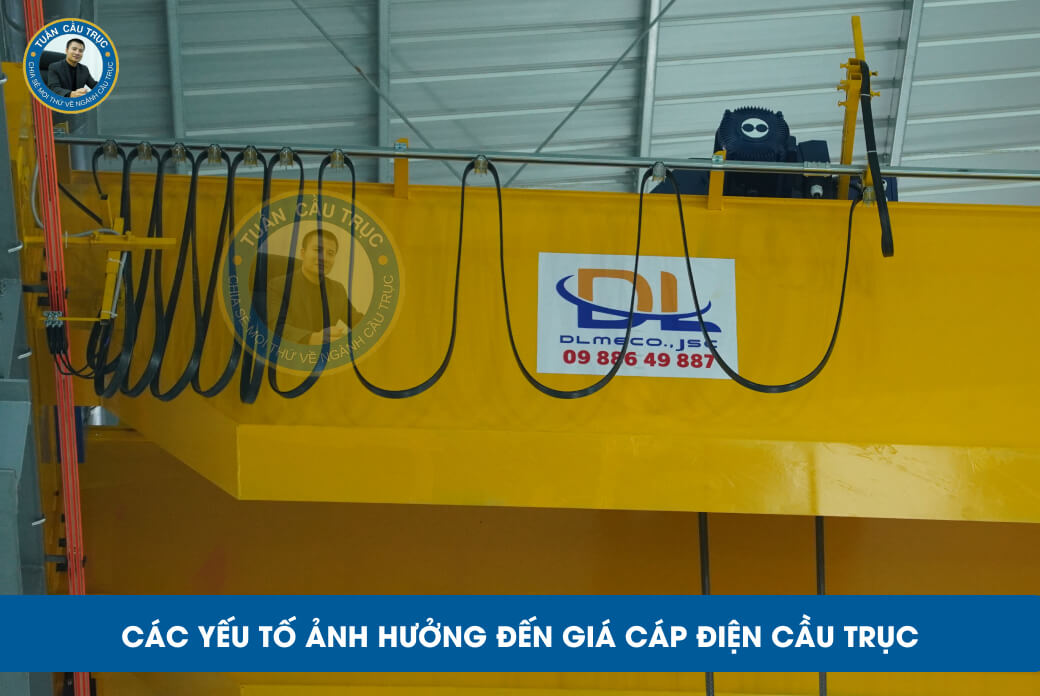 Các yếu tố ảnh hưởng đến giá cáp điện cầu trục Các yếu tố ảnh hưởng đến giá cáp điện cầu trục
