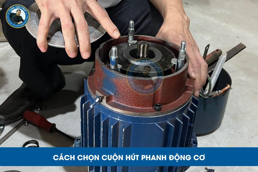 Cách chọn cuộn hút phanh động cơ Cách chọn cuộn hút phanh động cơ