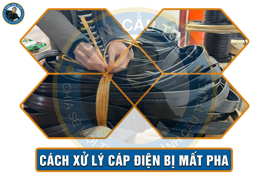 Cách xử lý cáp điện bị mất pha Cách xử lý cáp điện bị mất pha