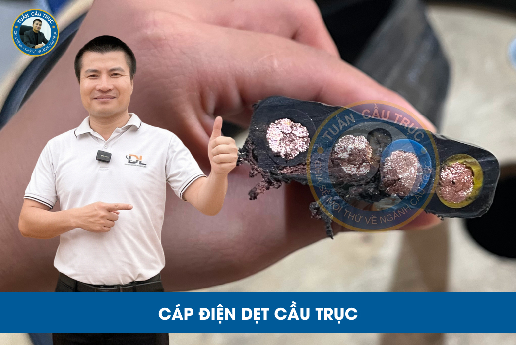 Cáp điện dẹt cầu trục Cáp điện dẹt cầu trục