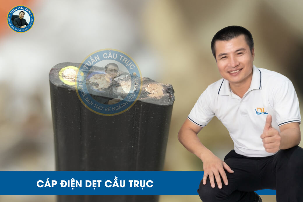 Cáp điện dẹt cầu trục Cáp điện dẹt cầu trục