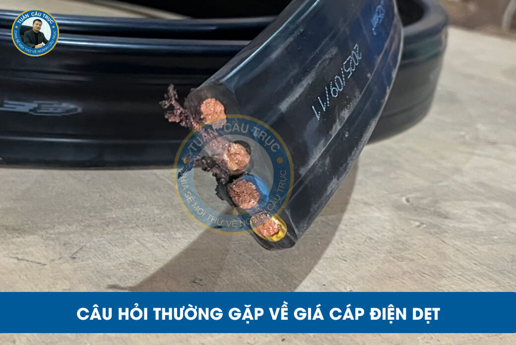 Câu hỏi thường gặp về giá cáp điện dẹt Câu hỏi thường gặp về giá cáp điện dẹt