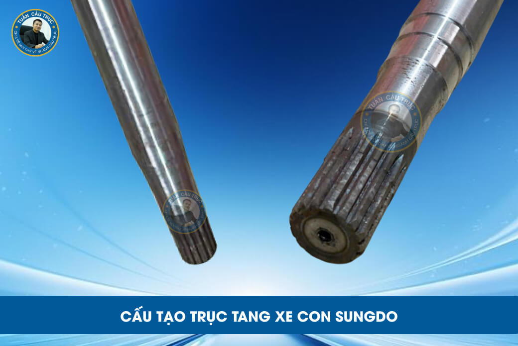 Cấu tạo trục tang xe con Sungdo Cấu tạo trục tang xe con Sungdo