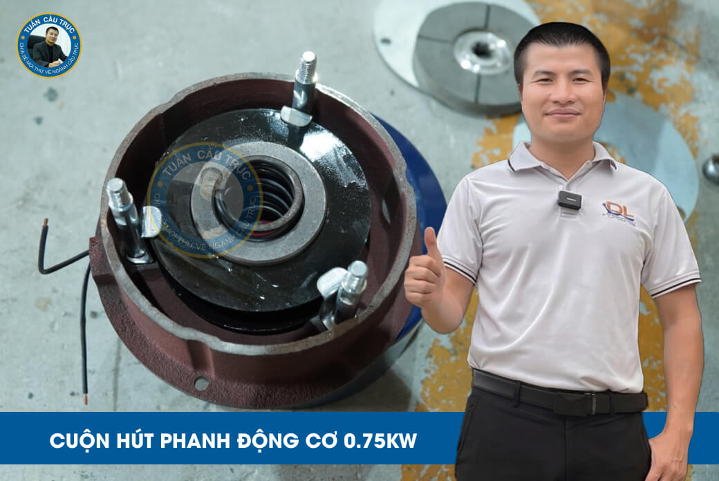 Cuộn hút phanh động cơ 0.75kW Cuộn hút phanh động cơ 0.75kW