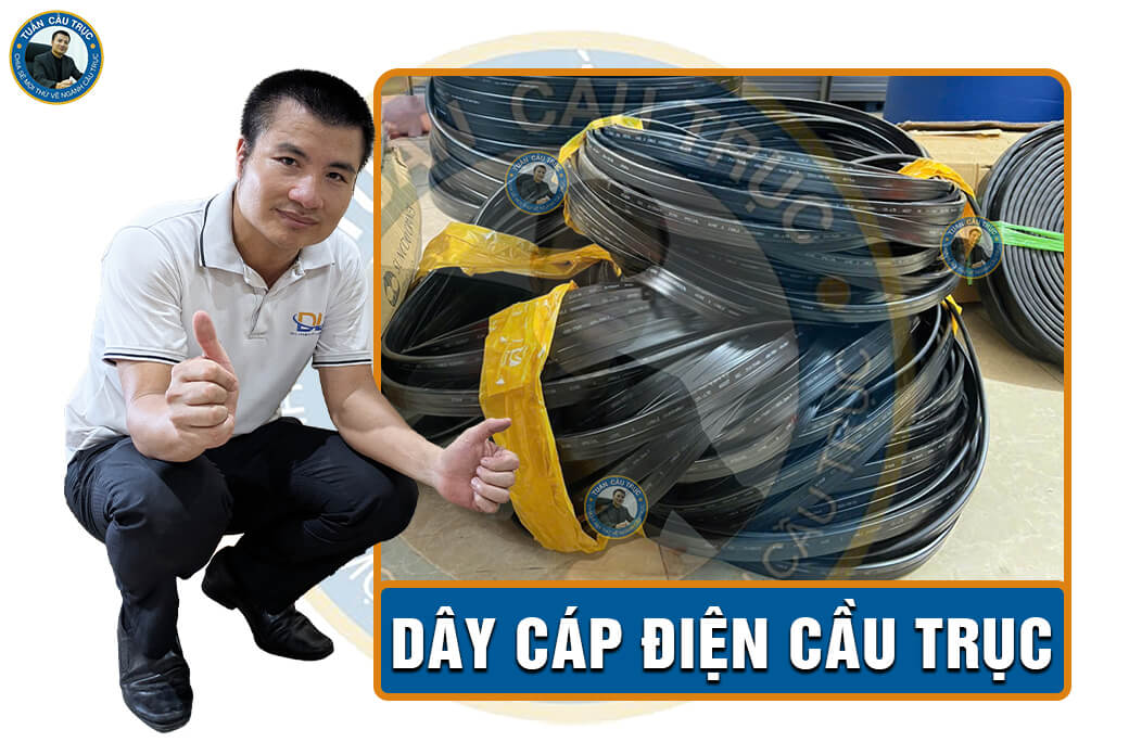 Dây cáp điện cầu trục Dây cáp điện cầu trục
