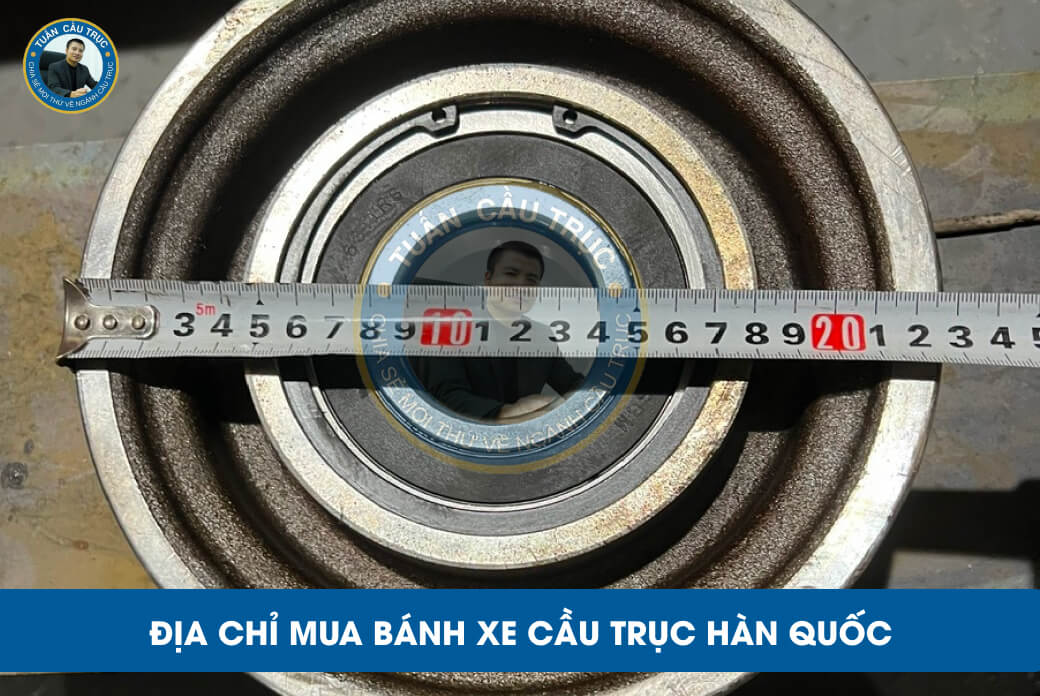 Địa chỉ mua bánh xe cầu trục Hàn Quốc Địa chỉ mua bánh xe cầu trục Hàn Quốc