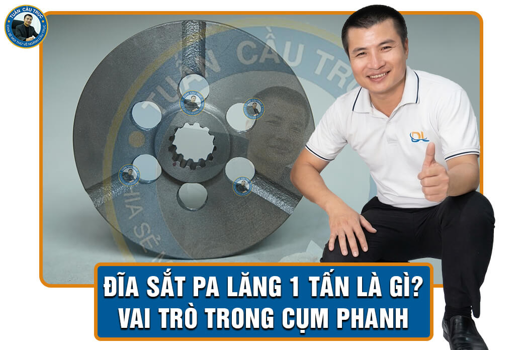 Đĩa sắt pa lăng 1 tấn là gì? Vai trò trong cụm phanh Đĩa sắt pa lăng 1 tấn là gì? Vai trò trong cụm phanh