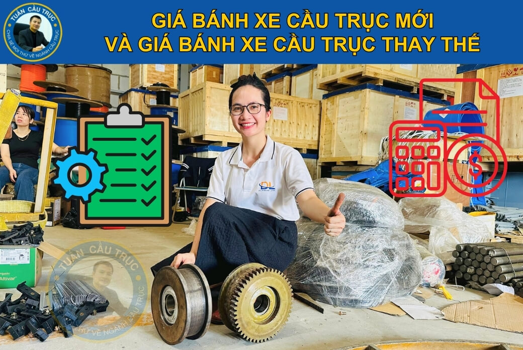 Giá bánh xe cầu trục mới và giá bánh xe cầu trục thay thế Giá bánh xe cầu trục mới và giá bánh xe cầu trục thay thế