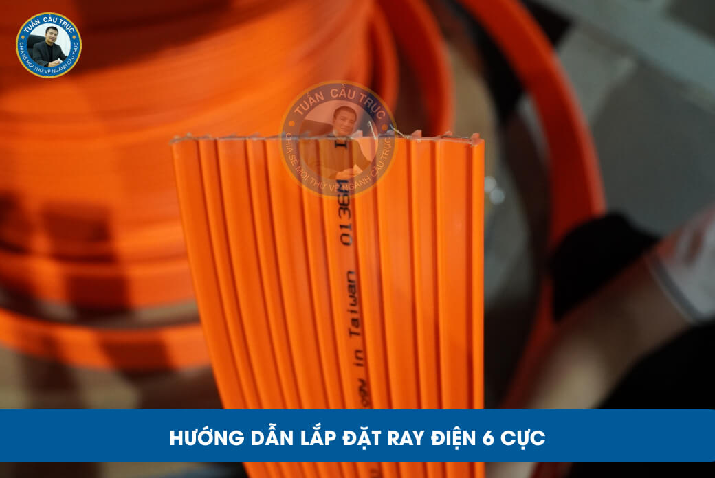 Hướng dẫn lắp đặt ray điện 6 cực Hướng dẫn lắp đặt ray điện 6 cực