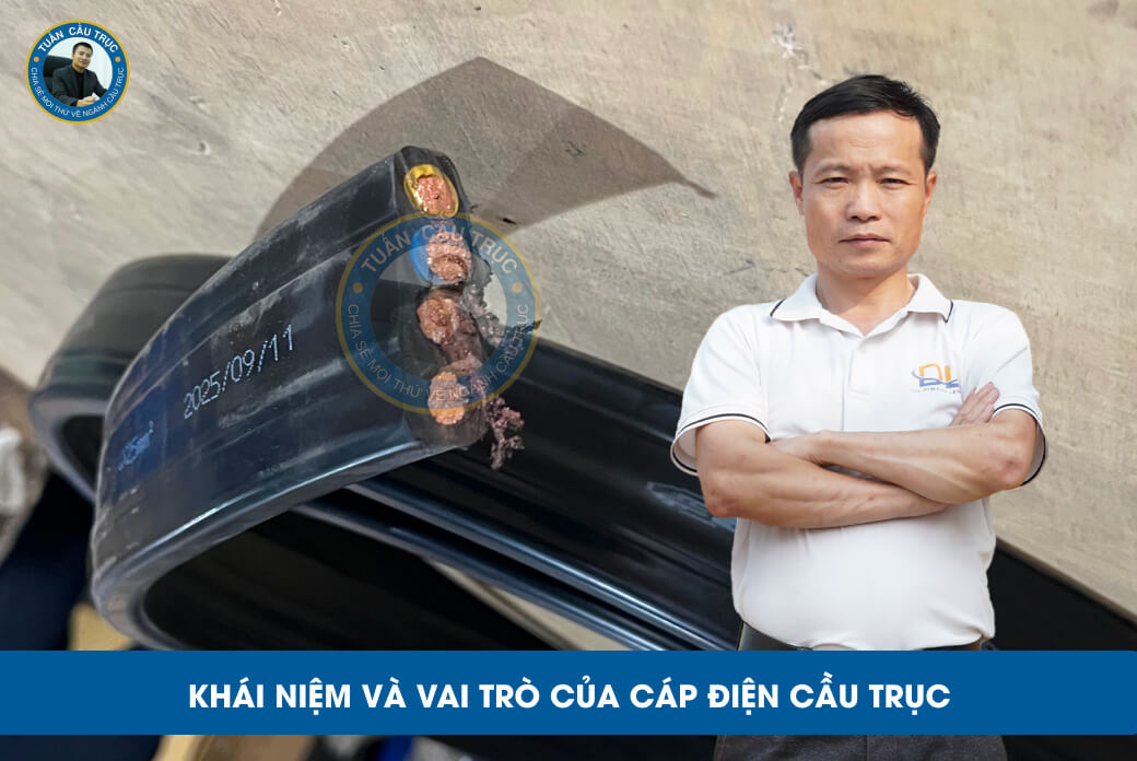 Khái niệm và vai trò của cáp điện cầu trục Khái niệm và vai trò của cáp điện cầu trục