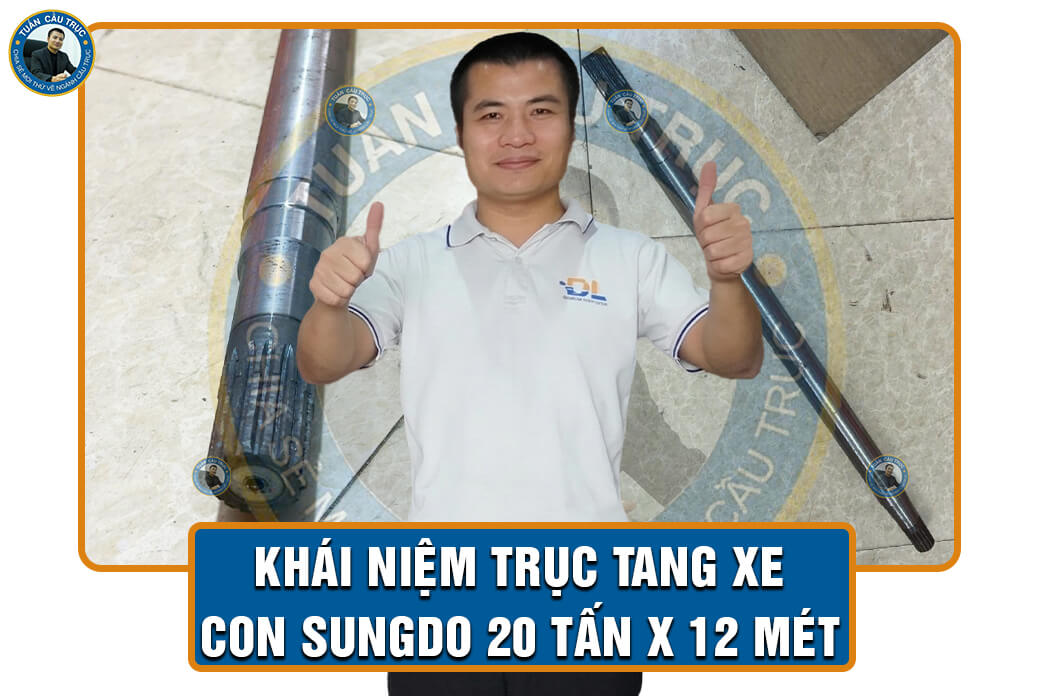 Khái niệm trục tang xe con Sungdo 20 tấn x 12 mét Khái niệm trục tang xe con Sungdo 20 tấn x 12 mét