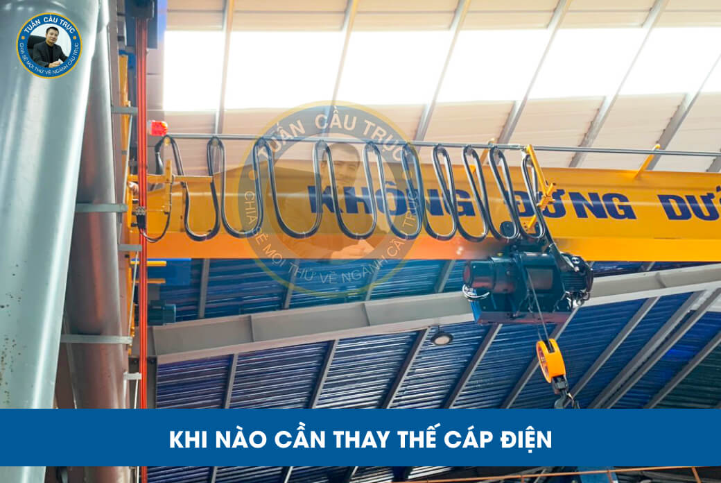 Khi nào cần thay thế cáp điện Khi nào cần thay thế cáp điện
