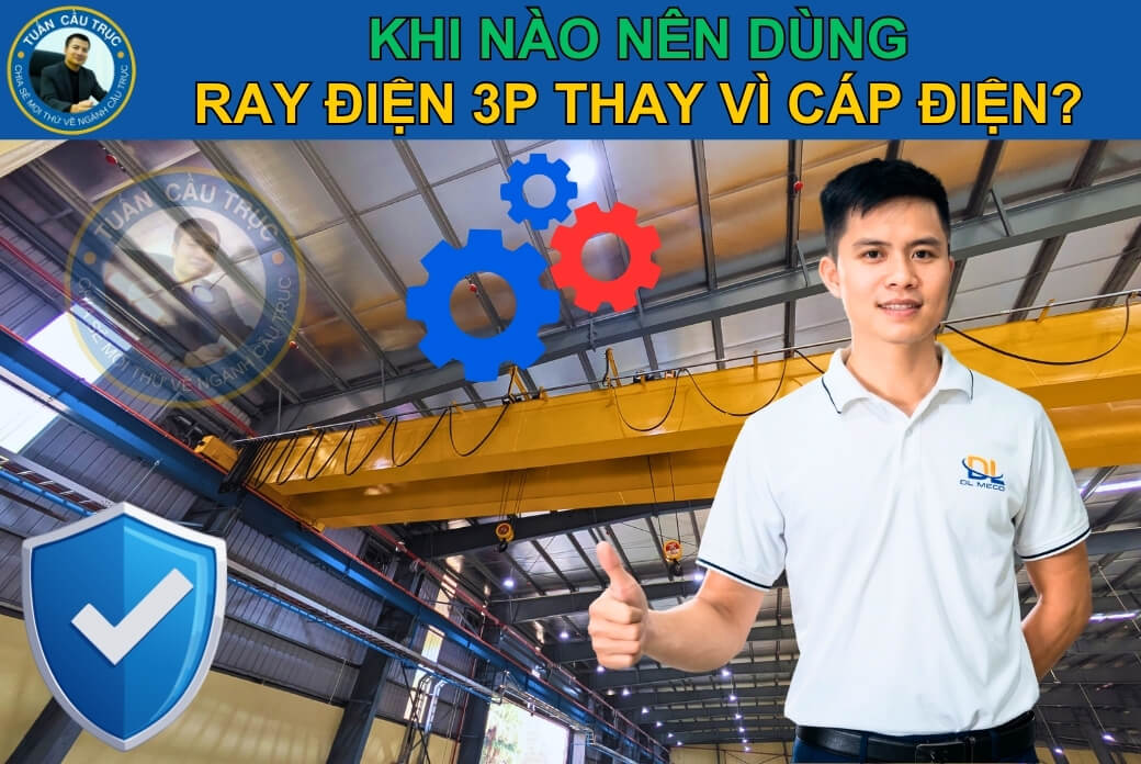 Khi nào nên dùng ray 3P thay vì cáp điện? Khi nào nên dùng ray 3P thay vì cáp điện?