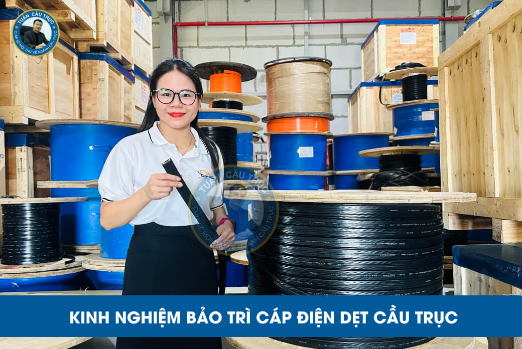 Kinh nghiệm bảo trì cáp điện dẹt cầu trục Kinh nghiệm bảo trì cáp điện dẹt cầu trục