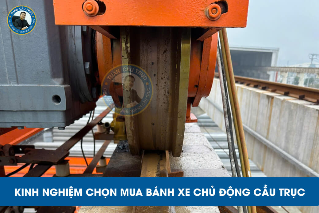 Kinh nghiệm chọn mua bánh xe chủ động cầu trục Kinh nghiệm chọn mua bánh xe chủ động cầu trục