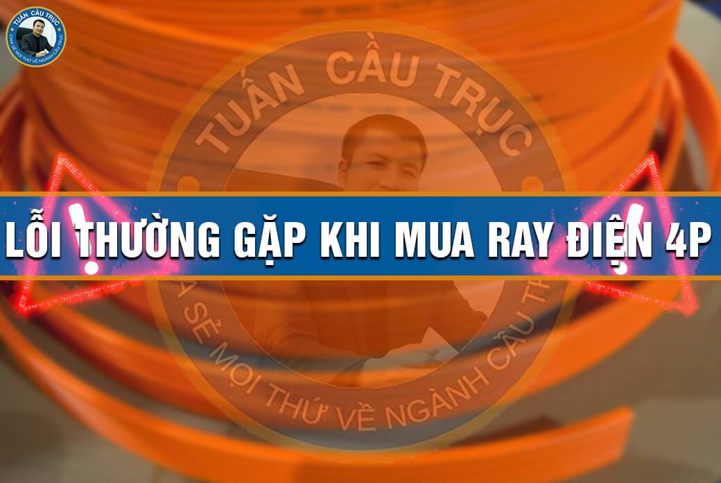 Lỗi thường gặp khi mua ray điện 4P Lỗi thường gặp khi mua ray điện 4P
