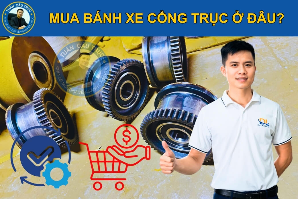 Mua bánh xe cổng trục ở đâu? Mua bánh xe cổng trục ở đâu?