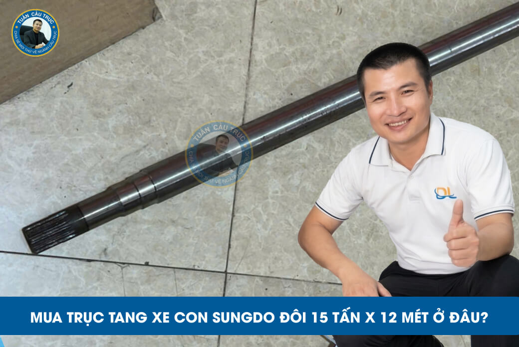 Mua trục tang xe con Sungdo đôi 15 tấn x 12 mét ở đâu? Mua trục tang xe con Sungdo đôi 15 tấn x 12 mét ở đâu?