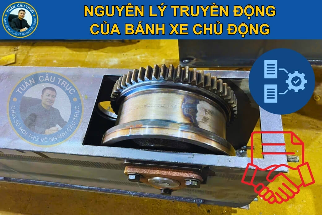 Nguyên lý truyền động của bánh xe chủ động Nguyên lý truyền động của bánh xe chủ động