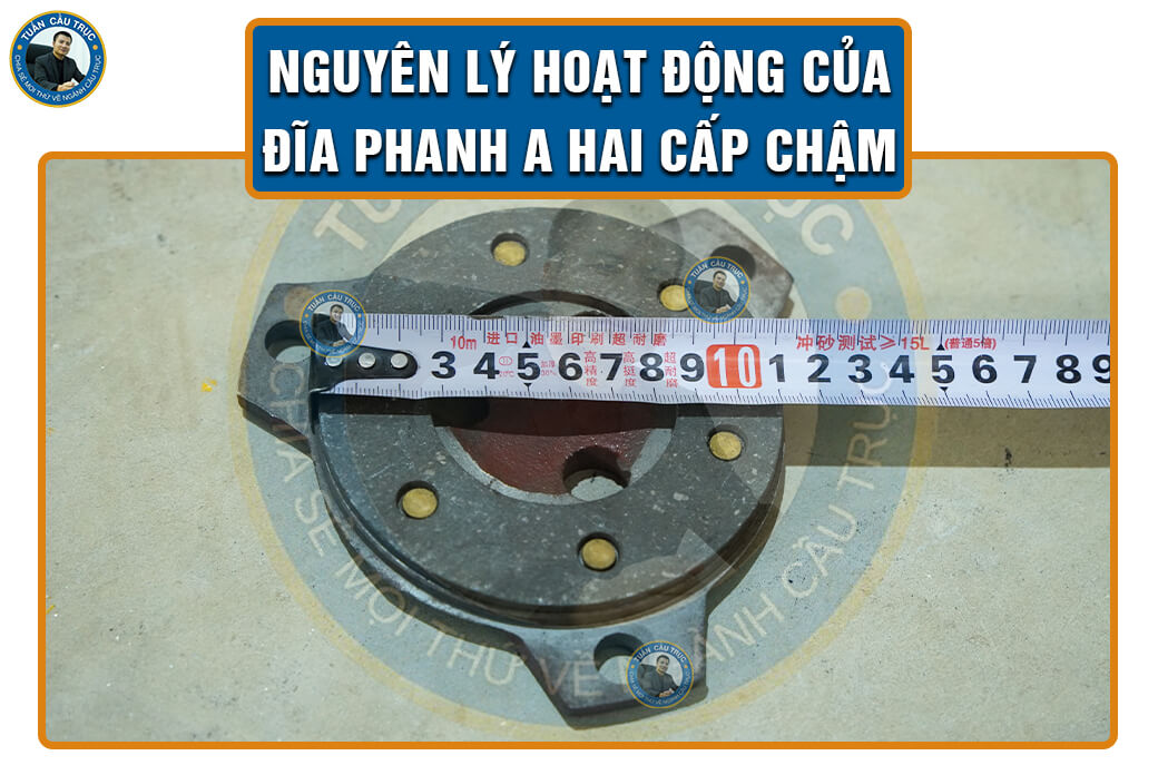 Nguyên lý hoạt động của đĩa phanh A hai cấp chậm Nguyên lý hoạt động của đĩa phanh A hai cấp chậm