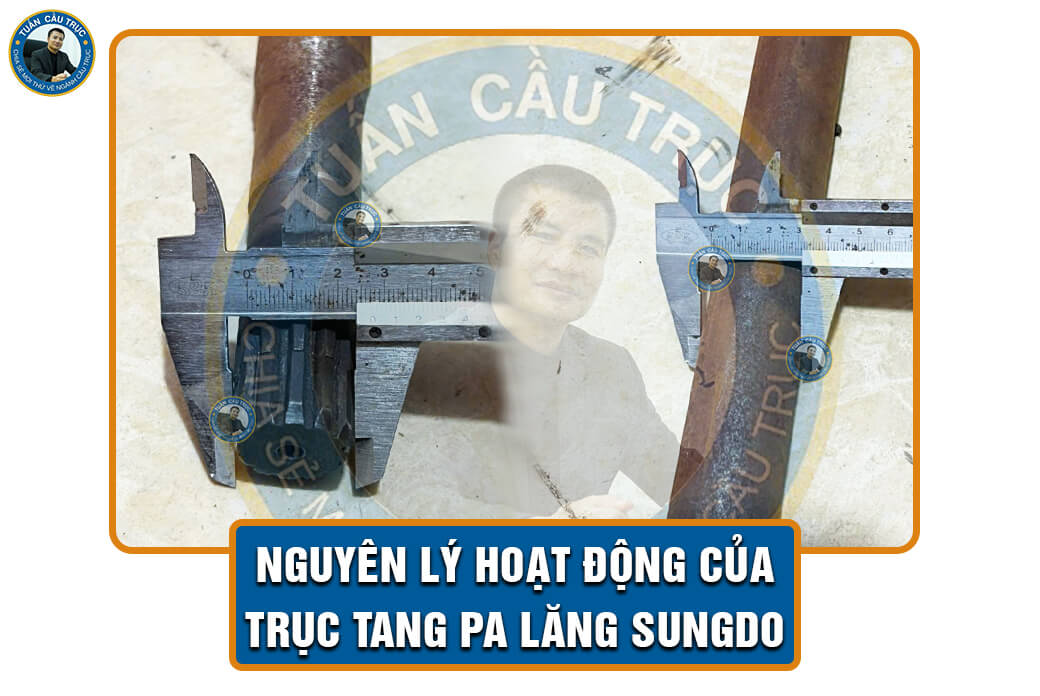 Nguyên lý hoạt động của trục tang pa lăng Sungdo Nguyên lý hoạt động của trục tang pa lăng Sungdo