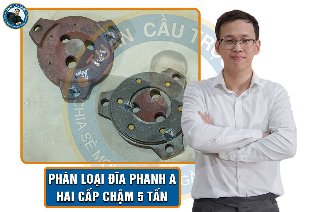 Phân loại đĩa phanh A hai cấp chậm 5 tấn Phân loại đĩa phanh A hai cấp chậm 5 tấn