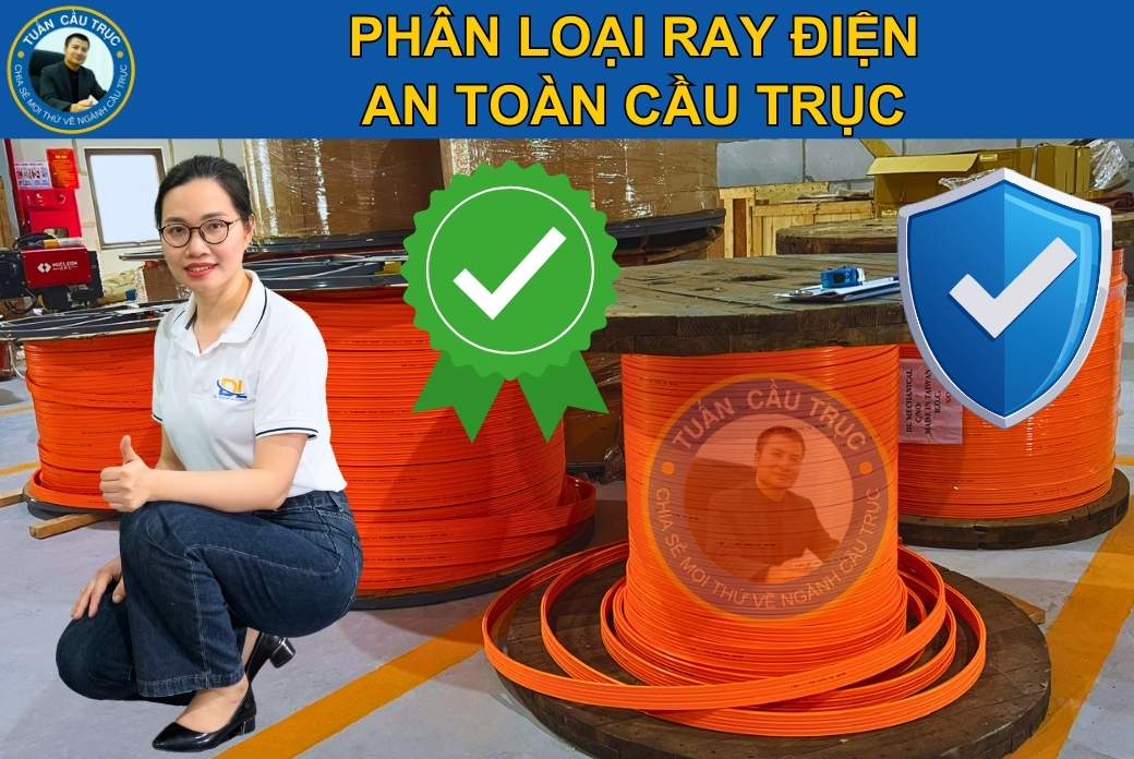 Phân loại ray điện an toàn cầu trục Phân loại ray điện an toàn cầu trục