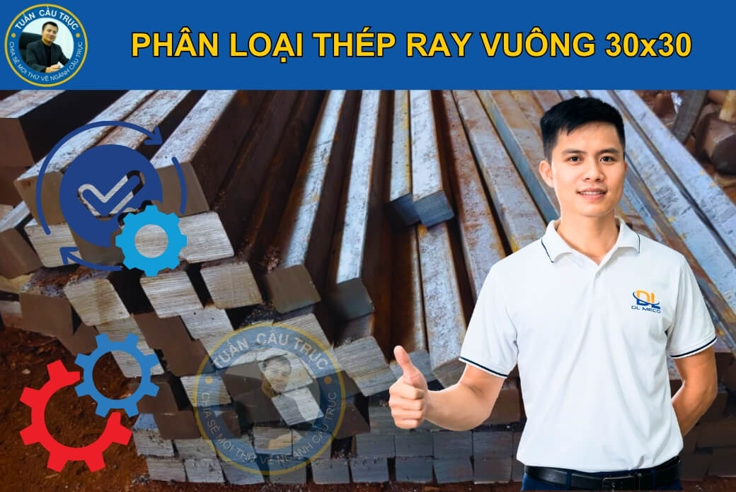 Phân loại thép ray vuông 30x30 Phân loại thép ray vuông 30x30
