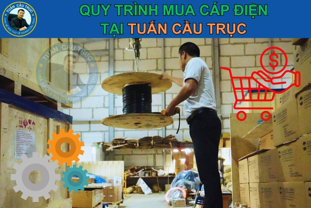 Quy trình mua cáp điện tại Tuấn Cầu Trục Quy trình mua cáp điện tại Tuấn Cầu Trục