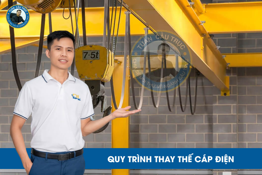 Quy trình thay thế cáp điện Quy trình thay thế cáp điện