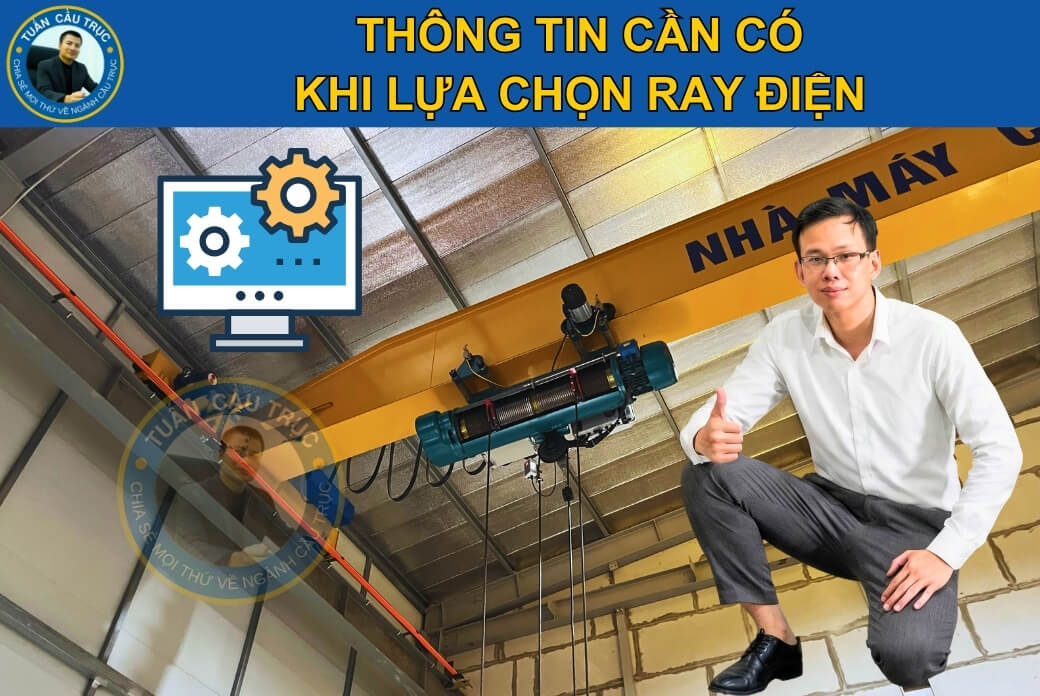 Thông tin cần có khi chọn ray điện Thông tin cần có khi chọn ray điện
