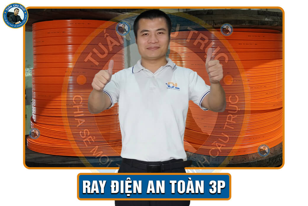 Ray điện an toàn 3P Ray điện an toàn 3P