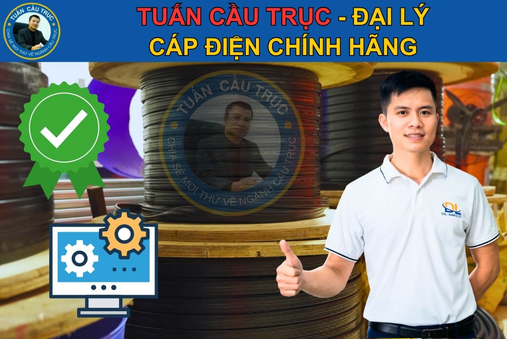 Tuấn Cầu Trục - Đại lý cáp điện chính hãng Tuấn Cầu Trục - Đại lý cáp điện chính hãng