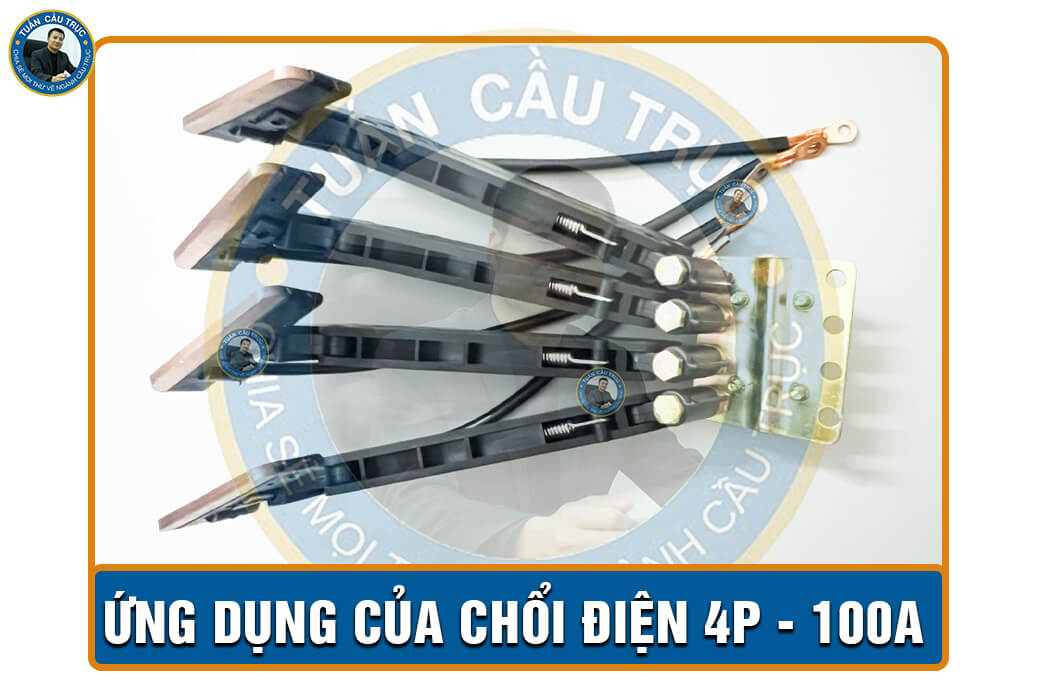 Ứng dụng của chổi điện 4P - 100A Ứng dụng của chổi điện 4P - 100A
