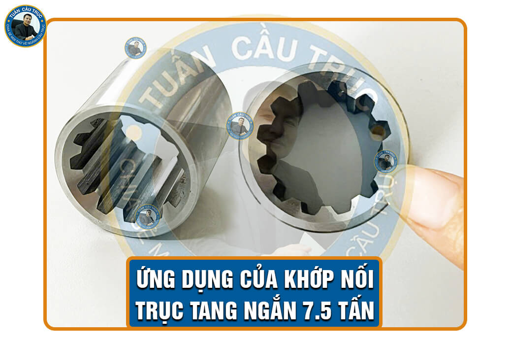 Ứng dụng của khớp nối trục tang ngắn 7.5 tấn Ứng dụng của khớp nối trục tang ngắn 7.5 tấn