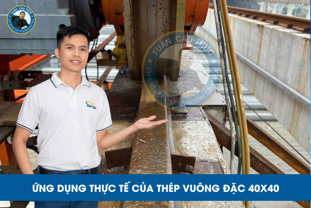 Ứng dụng thực tế của thép vuông đặc 40x40 Ứng dụng thực tế của thép vuông đặc 40x40