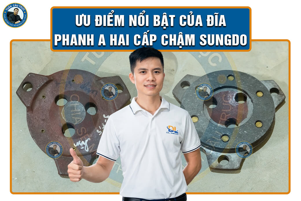 Ưu điểm nổi bật của đĩa phanh A hai cấp chậm Sungdo Ưu điểm nổi bật của đĩa phanh A hai cấp chậm Sungdo