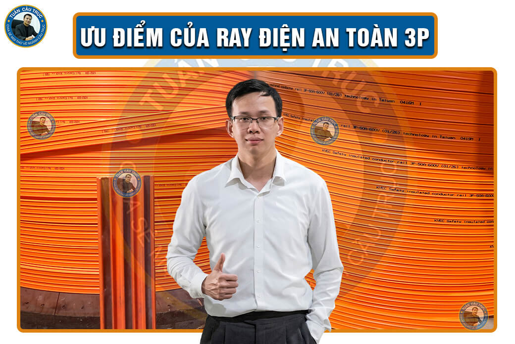 Ưu điểm của ray điện an toàn 3P Ưu điểm của ray điện an toàn 3P