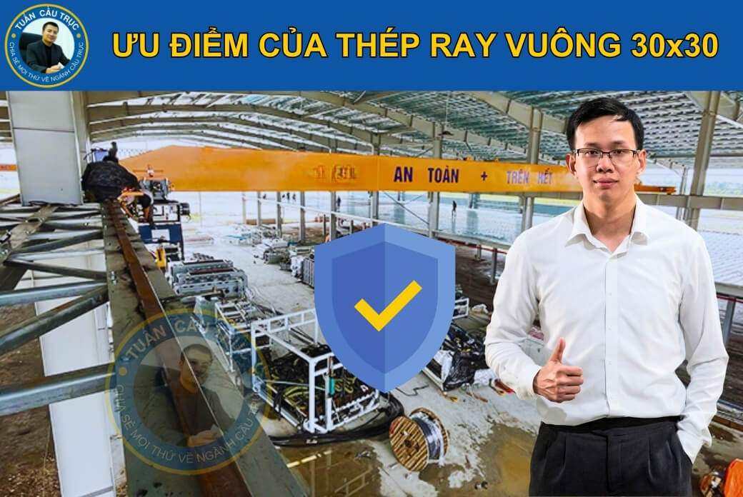 Ưu điểm của thép ray vuong 30x30 Ưu điểm của thép ray vuong 30x30