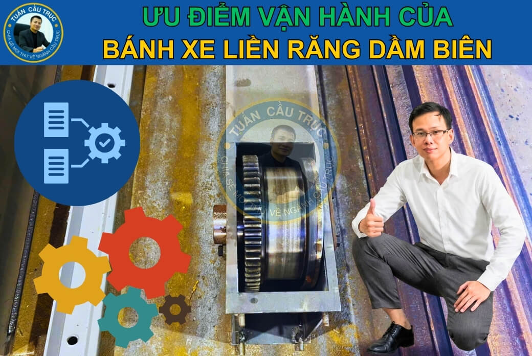 Ưu điểm vận hành của bánh xe liền răng Ưu điểm vận hành của bánh xe liền răng