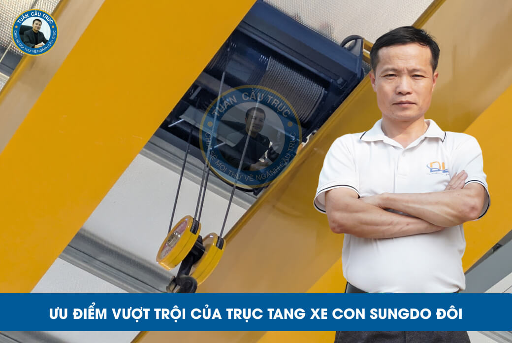Ưu điểm vượt trội của trục tang xe con Sungdo đôi Ưu điểm vượt trội của trục tang xe con Sungdo đôi