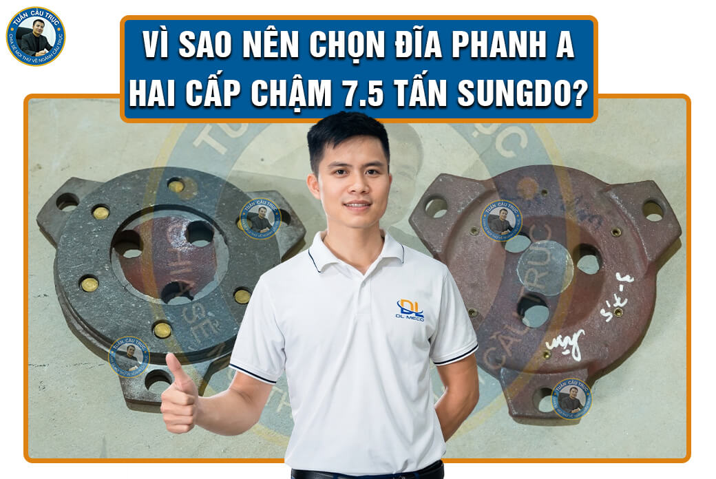 Vì sao nên chọn đĩa phanh A hai cấp chậm 7.5 tấn Sungdo? Vì sao nên chọn đĩa phanh A hai cấp chậm 7.5 tấn Sungdo?