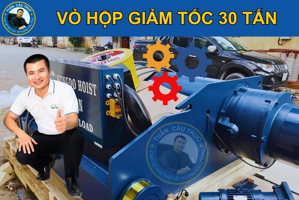 Vỏ hộp giảm tốc 30 tấn Vỏ hộp giảm tốc 30 tấn