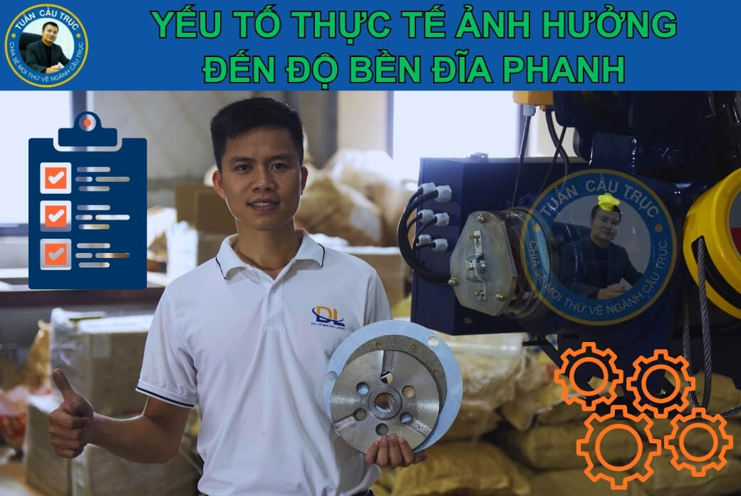 Yếu tố thực tế ảnh hưởng đến độ bền đĩa phanh Yếu tố thực tế ảnh hưởng đến độ bền đĩa phanh