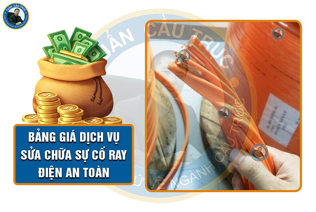Bảng giá dịch vụ sửa chữa sự cố ray điện an toàn Bảng giá dịch vụ sửa chữa sự cố ray điện an toàn